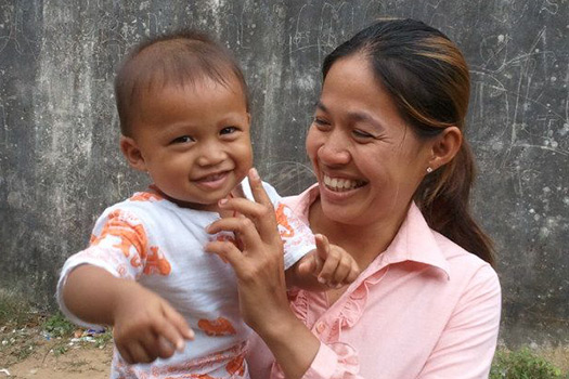 [Photo: Mother and Child]